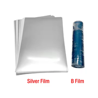 Rouleau de film UV DTF recyclable pour transfert à froid, film de transfert UV A et B, rouleau d'autocollants de transfert UV DTF A et B