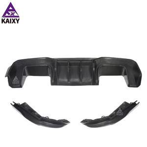 Difusor trasero de fibra de carbono seco estilo <span class=keywords><strong>TA</strong></span> para BMW G80 G82 M3 M4 labio de parachoques trasero - Product Image 5