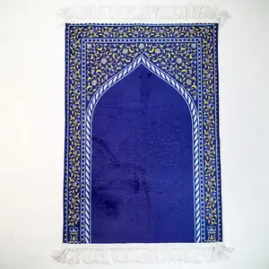 Fourniture d'usine moderne le tapis de prière de mosquée le plus populaire le plus vendu et <span class=keywords><strong>les</strong></span> tapis <span class=keywords><strong>pour</strong></span> la couverture de culte musulman - Product Image 1