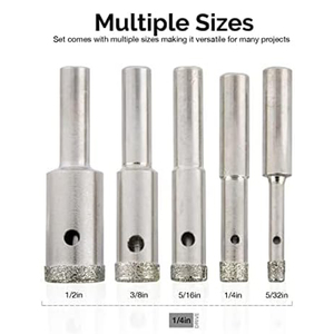 Kim cương lỗ thấy lõi khoan bit, kim cương kính khoan bit, gốm sứ, gạch khoan bit cho khoan kính gạch Granite - Product Image 2