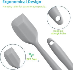 Ustensiles de pâtisserie, spatule de cuisine en silicone miniature résistante à la chaleur, petite taille, pour la pâtisserie - Product Image 5