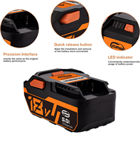 Batteries de perceuse sans fil rechargeables 18V 3AH 4AH 5AH, remplacement de batterie d'outil électrique sans fil pour R840083
