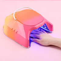 Professionnel 86W Pro Cure Double Lumière Vernis À Ongles Sèche Rechargeable Sans Fil UV LED Gel Sèche Lampe pour Salon À Domicile Manucure