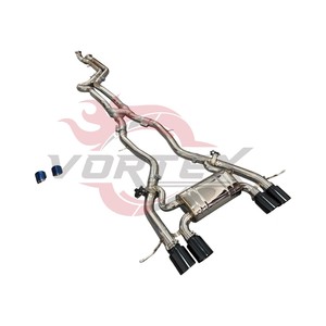 Sistema de Escape Vortex Valvetronic con Acabado Pulido Espejo para M3 G80 M4 G82 M2 G87 S58 3.0T 2021-2024, Acero Inoxidable, Catback de Alto Rendimiento - Product Image 6