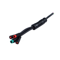 Rangkaian Kabel Harness CAN Bus Otomotif Kustom dengan Kabel Twisted Pair dan Konektor DB9 D-Sub untuk Pencatatan Data Kendaraan