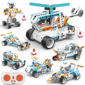 Set Educativo STEAM di Alta Qualità in ABS, Programmazione e Scienza, Compatibile con <span class=keywords><strong>Lego</strong></span>, Mini Blocchi da Costruzione per Giocattoli Educativi per Bambini - Product Image 5