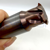 Fraise à chanfreiner en carbure monobloc à grande vitesse SUPAL CNC, en acier au tungstène 60 degrés, OEM/ODM