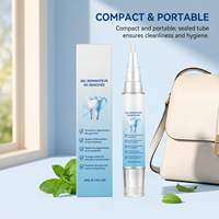 Gel para el cuidado de las encías que cuida los dientes, limpia cómodamente, elimina las manchas y refresca el aliento
