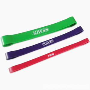 Bandes de résistance Kiwss, bandes élastiques de fitness, 0,5 mm-1,2 mm, entraînement complet du corps, yoga, étirements, équipement d'exercice - Product Image 2