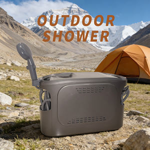 Plage Camping Caravane Portable Allumage Instantané Sans Réservoir GPL Douche Gaz Chauffe-<span class=keywords><strong>Eau</strong></span> <span class=keywords><strong>Chaude</strong></span> pour Prendre Une Douche À L'extérieur - Product Image 1