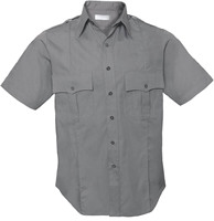 Venta al por mayor de ropa de trabajo de verano con logotipo personalizado, uniformes ligeros y transpirables para hombre, camisas de vestir tácticas con bolsillos de manga corta
