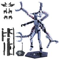 Figurine articulée Spider Action en plastique imprimé en 3D, modèle de collection, décoration de bureau, jouet