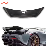 Aileron en fibre de carbone sèche de style VRS pour McLaren 720s 720 Coupé 720 Spider, ajustement parfait