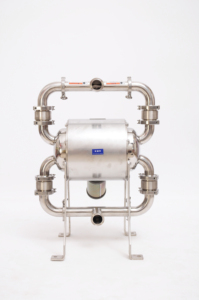 Bomba de Diafragma Doble Sanitaria de Grado Alimenticio de Alta Calidad, Operada por Aire/AODD, Salida de 1-1/2 Pulgadas, Personalizable OEM - Product Image 3