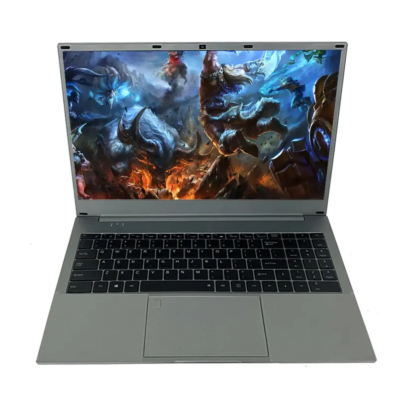 Notebook Laptop Gaming Kuat 15.6 Inci Intel Core N5095 untuk Pc Pc Komputer Pemain Mini Murah Universitas Portatil Windows