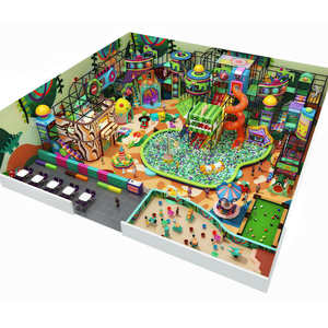 Área de Juegos Interior para Niños con Toboganes y <span class=keywords><strong>Piscina</strong></span> de Pelotas de Plástico para Centros Comerciales - Product Image 6