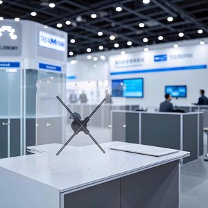 MissYou High Tech 22" 3DHologramFan with Remote/<b>Bluetooth</b>/WIFI/1500 Video Library LED Multiple Splicing Hologram <b>Projector</b> Fan - Product Image 5