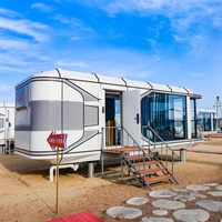 Maison Capsule Mobile 20ft 40ft : Isolation Thermique Durable, Innovation Luxe, Résistance aux Intempéries Robuste