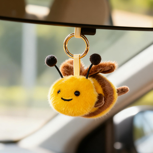 Lindos Mini Colgantes de Peluche de la <span class=keywords><strong>Serie</strong></span> Naturaleza, Animales y Plantas Suaves, Venta al por Mayor y Menor, Accesorio para Bolsos, Llavero para Mochilas, Regalo - Product Image 3