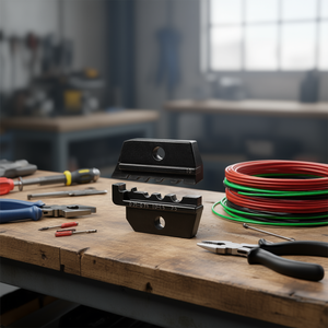 Matriz de crimpado para terminales hembra tubulares de compresión sin aislamiento y terminales de cable de 0.25 a 2.5 mm - Product Image 3