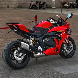 popular cool racing motorcycle for adults long range 130km/h disc brake 200cc/400cc motor gasoline bike