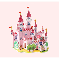 Offre Spéciale usine Direct 3D belle maison modèle Puzzle moulin à vent Construction hollandais jeu Puzzle jouet poussettes pour enfants