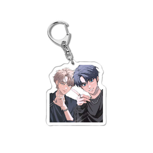 พวงกุญแจอะคริลิคการ์ตูนรูปสุนัขคู่รัก BL ซีรีส์อนิเมะ ของตกแต่งกระเป๋าเป้สะพายหลัง - Product Image 5
