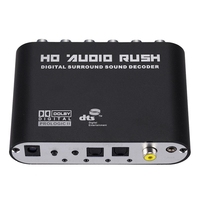 Décodeur audio numérique HD 5.1 canaux en métal