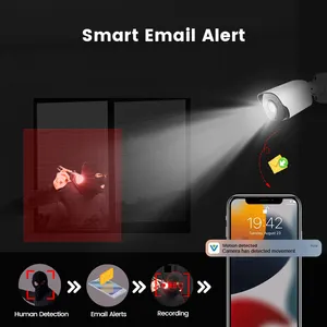 5MP Phát hiện con người 4CH tuya NVR Kit ngoài trời tầm nhìn ban đêm <span class=keywords><strong>IP</strong></span> CCTV <span class=keywords><strong>Camera</strong></span> Set 4 kênh an ninh PoE an ninh Hệ thống <span class=keywords><strong>camera</strong></span> - Product Image 6