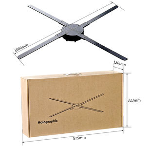 Proyector de Ventilador Holográfico 3D de 100 cm, 1600 LED, Control por Aplicación, Carga en la Nube, <span class=keywords><strong>Audio</strong></span> Bluetooth, Pantalla Ultra Clara - Product Image 4