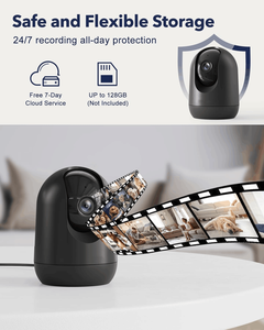 PK326 2K <strong>Camera</strong> for Home Security Indoor Security <strong>Camera</strong> 2.4G/5G WiFi <strong>Wired</strong> <strong>Camera</strong> Ideal for Dog/Elder/Baby Motion Tracking - Product Image 5