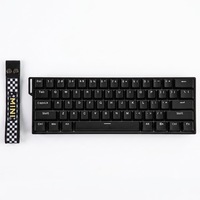 Clavier de jeu AULA MINI60 HE sans fil tri-mode 8 kHz avec touches PBT durables, plaque en aluminium et capteurs à effet Hall, à actionnement réglable