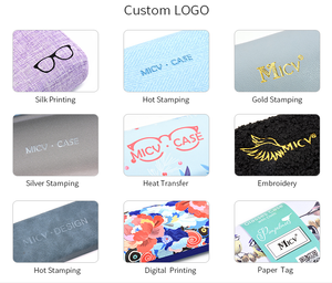 Étui à <span class=keywords><strong>lunettes</strong></span> Bestclean en lin à motif pied-de-poule, étui de protection en métal <span class=keywords><strong>pour</strong></span> <span class=keywords><strong>lunettes</strong></span> de vue et de lecture - Product Image 5