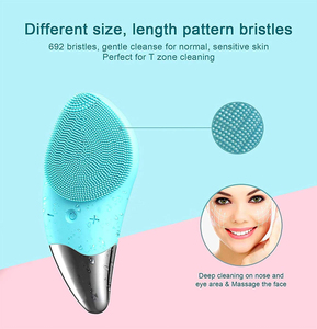 Brosse nettoyante visage électrique ultrasonique portable mini étanche à vibration pour soins de la peau – Offre spéciale - Product Image 5