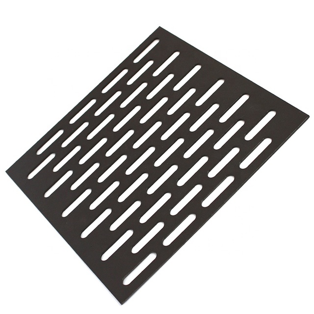 Perforated Metal Plate Speaker Grille Rectangular Perforated Steel Panels