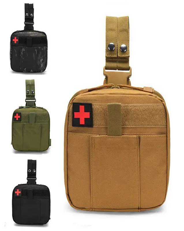 卸売小型ユーティリティアクセサリーバッグサバイバル応急処置キット戦術モール医療ポーチ