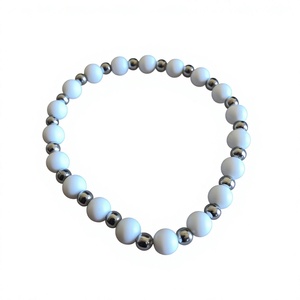 Tasbih Islámico de Piedras Naturales Bohemias, Diseño Hecho a Mano con Cuentas Coloridas en Forma de Bola, Joyería Unisex de Moda, Regalos de Boda - Product Image 4