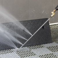 Outil de nettoyage de réservoir d'eau de voiture 60cm 80cm 100cm Kit de rinçage de radiateur SUV Camion Eau Air Double Système de rinçage Lance de gouttière domestique