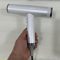Sèche-cheveux professionnel personnalisé léger haute vitesse 110000 tr/min BLDC avec fonction inversée, pour salon, avec 1 diffuseur et 2 embouts