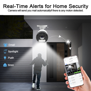 5MP เลนส์ตาปลา2.1มม. มุมกว้าง hik DH <span class=keywords><strong>UNV</strong></span> TVT กล้องรักษาความปลอดภัยใช้ได้ทั้งกลางแจ้งกันน้ำเครือข่าย POE กล้องพาโนรามา - Product Image 2