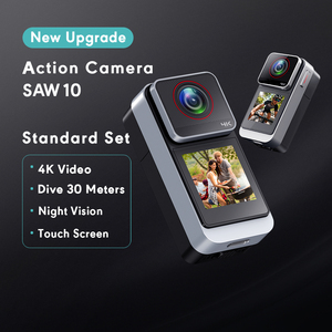 Caméra d'action numérique portable 4K WiFi 20MP avec suivi du visage et grand angle pour l'enregistrement vidéo - Product Image 1