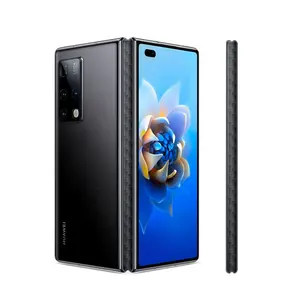 MOMO Mobile Phone Carbon Fiber Side Film Anti-Scratch Side Edge Frame Film Border Stickers For Galaxy Z Fold2/3/4 Huawei