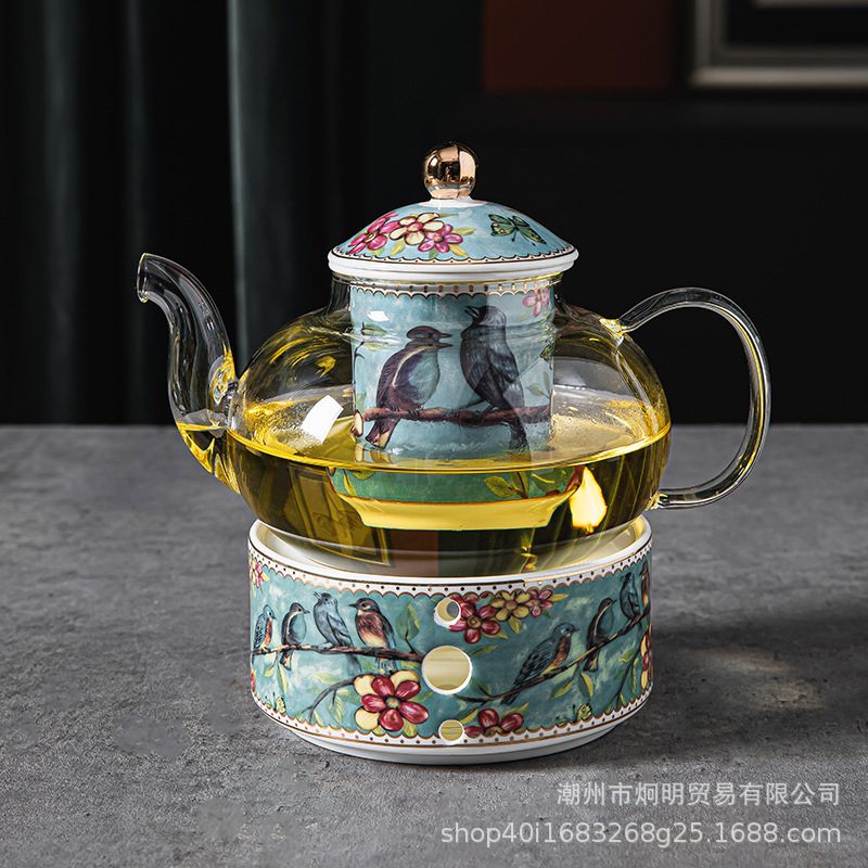 Flower teapot