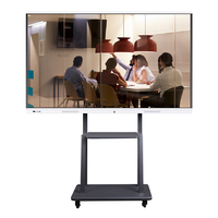 Chaoweier — tableau blanc interactif 65 pouces, télévision intelligente tactile, écran d'affichage led, pour conférences, tout-en-un