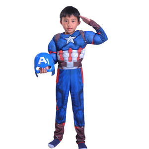 <span class=keywords><strong>Disfraces</strong></span> de Películas y TV Cosplay para Niños Atuendo de Carnaval Superhéroe con Pecho Musculoso y Máscara para <span class=keywords><strong>Disfraces</strong></span> de Halloween - Product Image 3