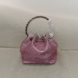 กระเป๋าคลัทช์ผู้หญิงงานเลี้ยง ดีไซน์หรูหรา ประดับเพชร พร้อมสายสะพายโซ่ จากโรงงานโดยตรง - Product Image 1