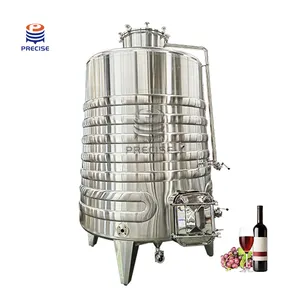 Factory Wholesale 1000L 2000L 3000L 5000L Wine Fermenter Floating Roof Storage Variable Capacity Fermentation Tank