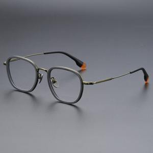 Jiojew ג 'נטלמן רטרו סגנון מותאם אישית משקפיים טיטניום משקפיים משקפיים מרשם מותאם אישית משקפיים מרשם מותאם אישית משקפיים - Product Image 3