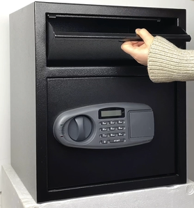 Boîte de batterie extérieure numérique maison hôtel code bancaire argent colis coffre-fort coffre-fort coffre-fort avec coffre-fort - Product Image 5