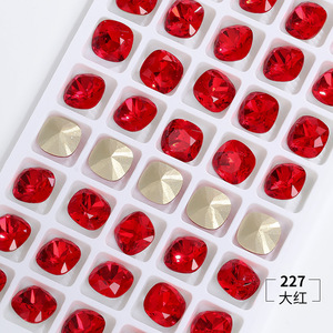 Vente en gros d'usine de <span class=keywords><strong>strass</strong></span> carrés K9 de Super qualité pour les ongles boutique de <span class=keywords><strong>strass</strong></span> en cristal pour le vêtement - Product Image 4